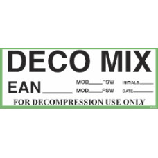 Deco Mix Flaschenaufkleber 25x10cm